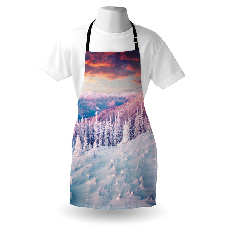 No Pattern Bib Apron