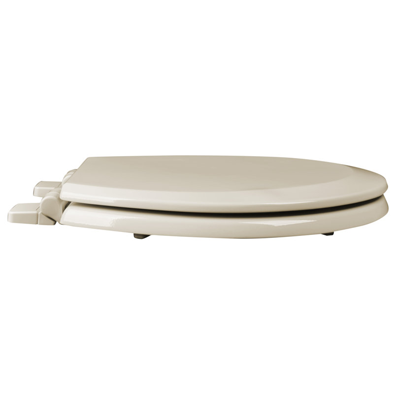 Round Toilet Seat and Lid, Bone