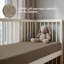 Cotton Blend 2 - Piece Cot Fitted Sheet