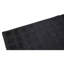 Tapis noir noué à la main de haute qualité