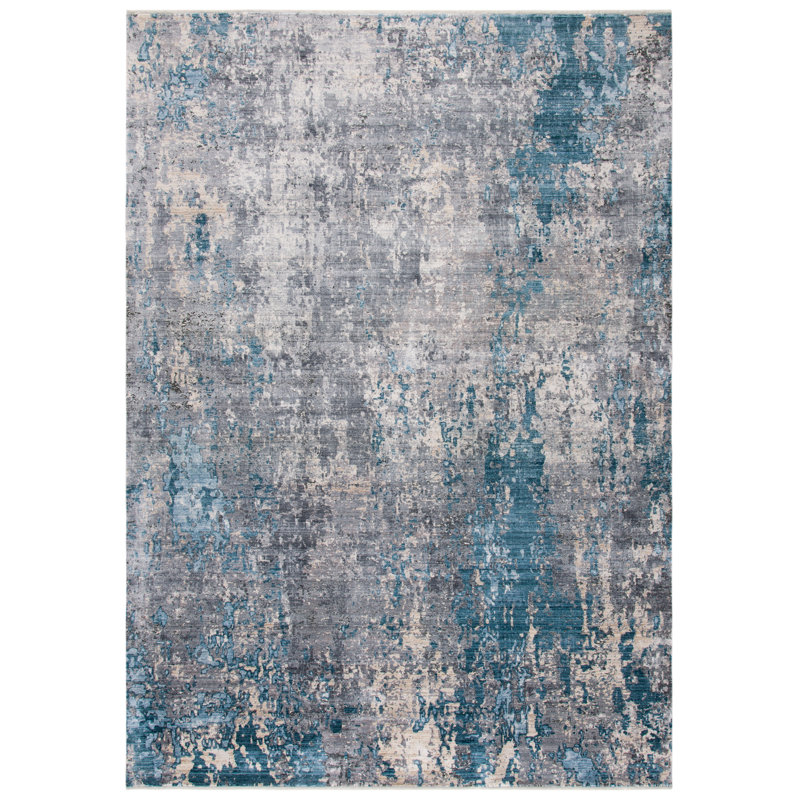Tapis abstrait Eclipse 100 Performance, Rectangle 9 pi x 12 pi