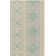 Danya Cream/Aqua Indoor/Outdoor Area Rug