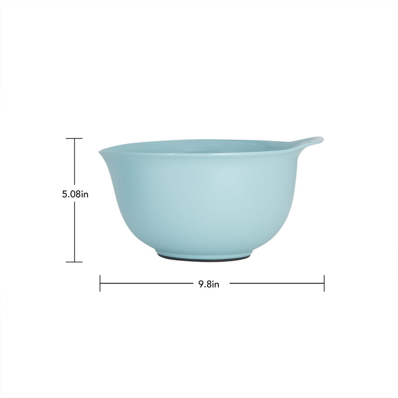 KitchenAid® 3 Pieces Universal Mixing Bowls, Aqua Sky