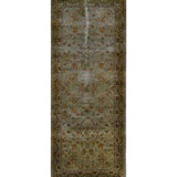 One-of-a-Kind 3' X 7'9" Hand Knotted Area Rug