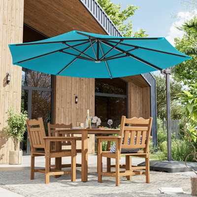Parasol de patio en porte-à-faux 11 pi