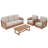 5-person Outdoor Seating Group Set With Coffee Table