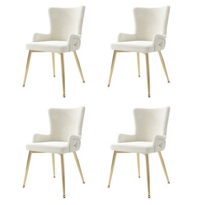 Velvet Upholstered Dining Chair