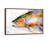 'Fish' by Dean Crouser - Floater Frame Painting Print on Canvas-1326057817