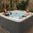 Lifesmart LS550 Plus 230 Volt 5-Person 65-Jet Rectangle Hot Tub with Ozonator-124883421