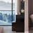 41" Large Size Left Bedside Cabinet Vanity Table+Cushioned Stool, Extra Large Touch Control LED Mirror, 3-Color Switch, Multi Layer High Capacity Storage Fashionable Dresser-1994965795