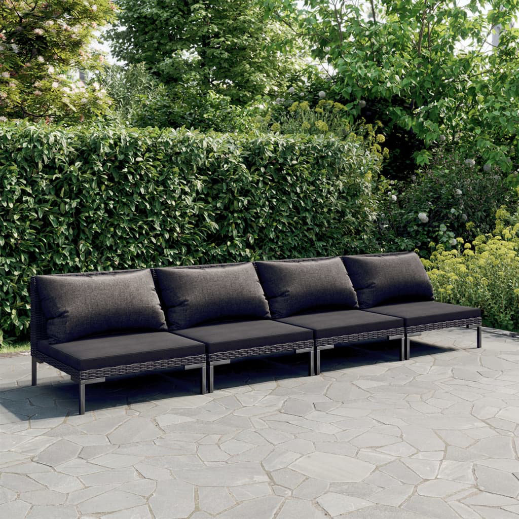 Gartensofa Alffi mit Kissen