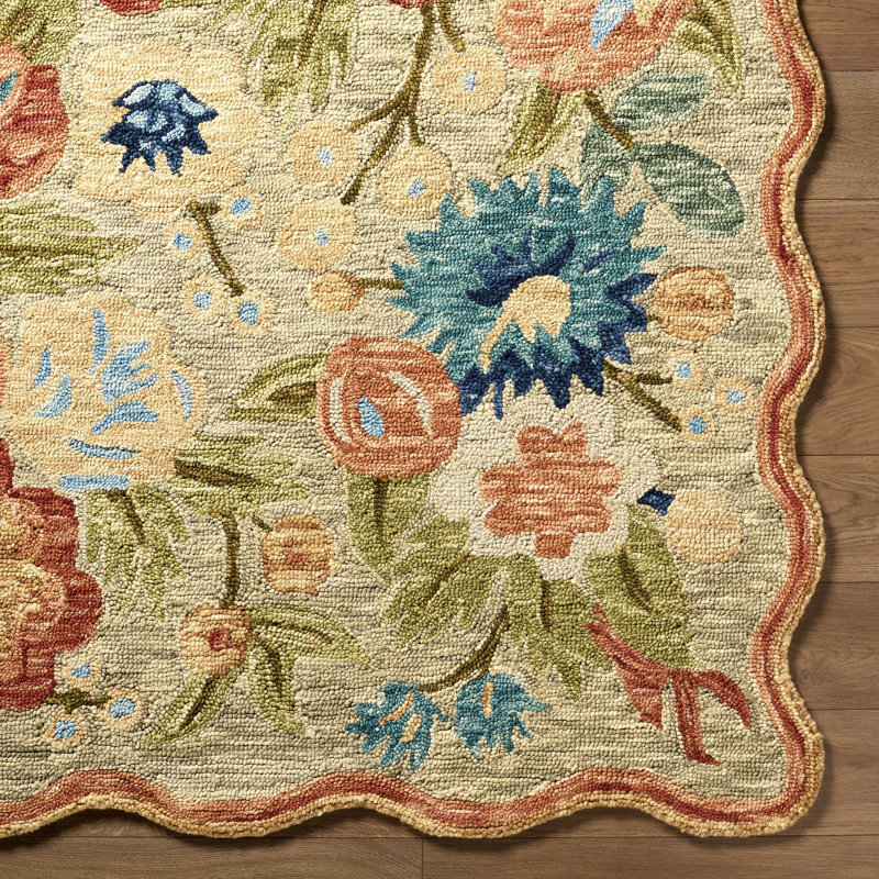 Barkbridge Handmade Rug, Rectangle 9' x 12'