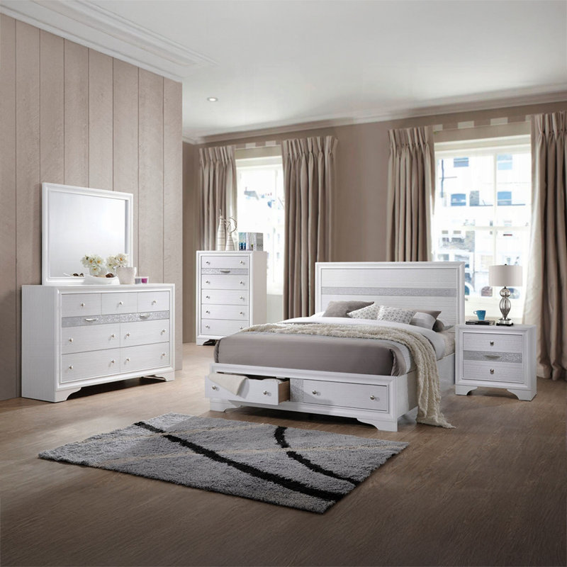 Miroir Naima, Blanc