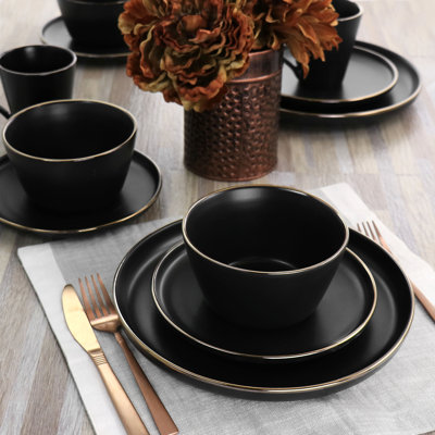 Louis Piece Stoneware Dinnerware Set - Service for 4