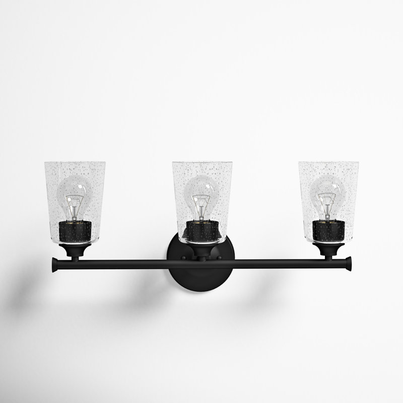 Weccacoe 3 - Light Dimmable Vanity Light, Matte Black