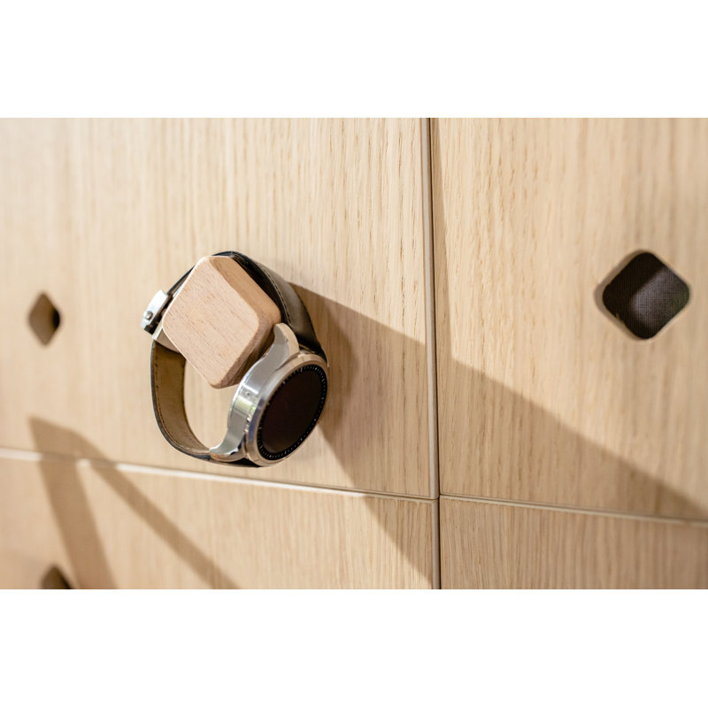 Burnabbie Adjustable Hooks Pegboard Wall Organizer (4 included)