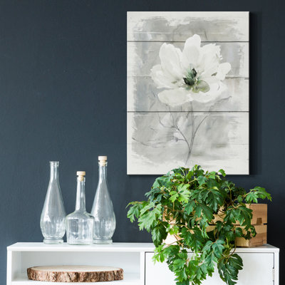 «Farmhouse Rose II», reproduction d'art sur toile tendue