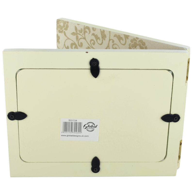 Bertsch Beige and Cream Single Picture Frame