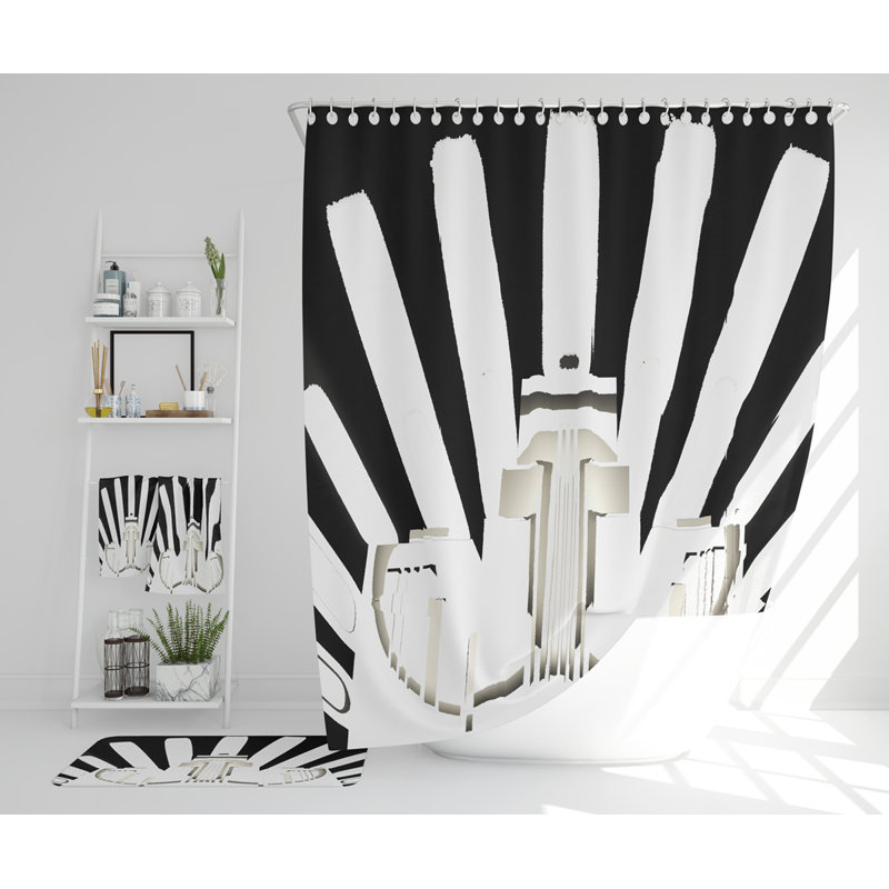 Nedim Polyester Shower Curtain Set