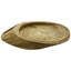 Petit objet décoratif en bois sculpté à la main de 6 po - Bol décoratif brun naturel | Petit centre de table en bois organique pour tablette ou table