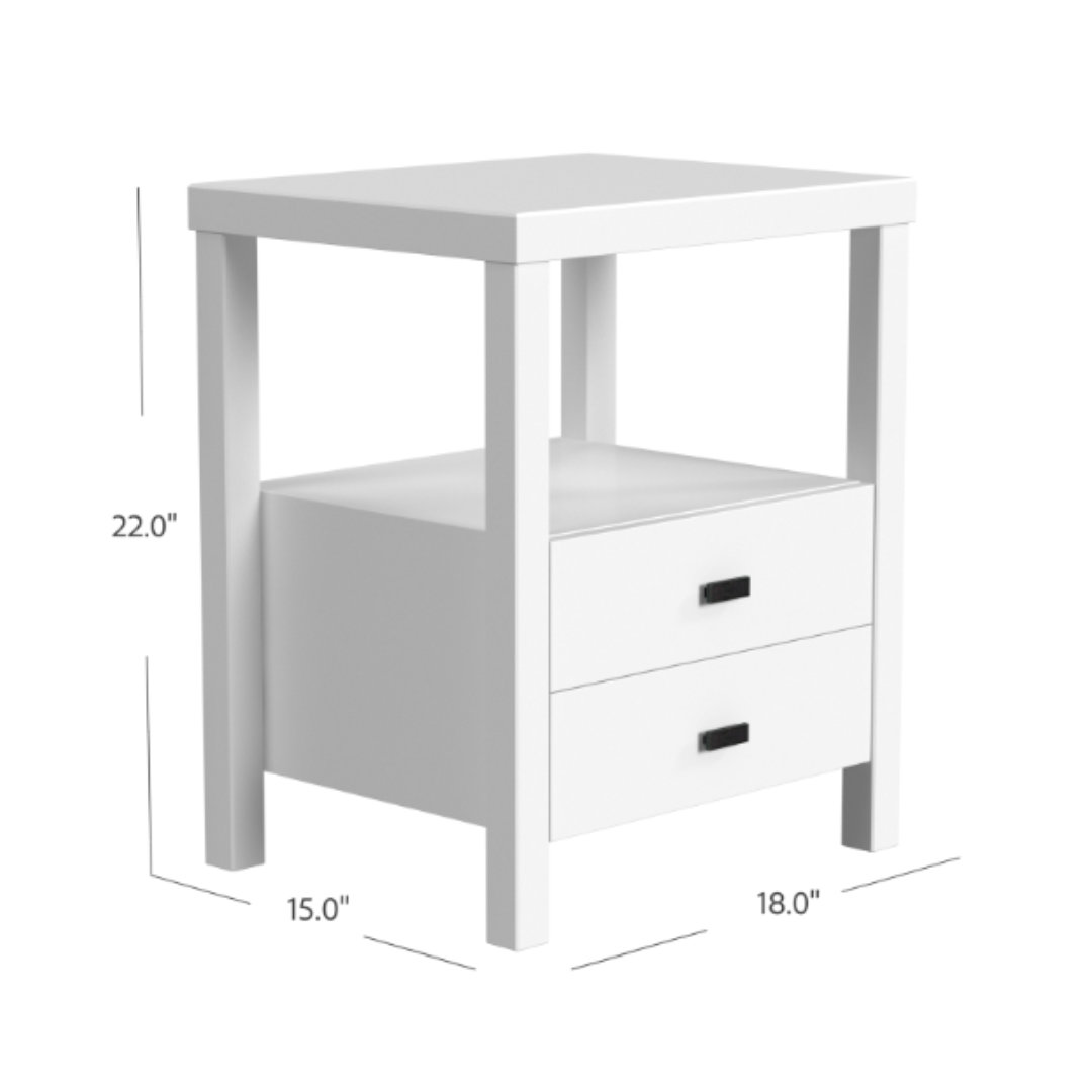 Zipcode Design™ Adelaida Wooden Nightstand & Reviews | Wayfair