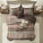 Elegant Jacquard Bedding Set, Polyester Comfort, Traditional Style For Home
