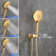 Système de douche complet avec valve brute