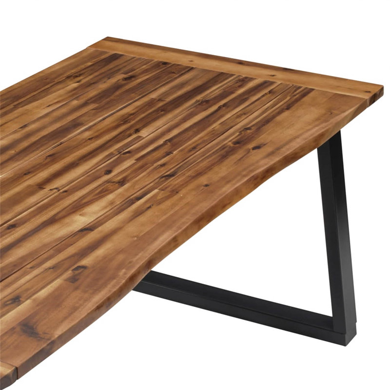 Wisniewski Acacia Solid Wood Top Dining Table