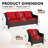 Aleira 5-Person Outdoor Seating Set with Plush Cushions-124965878