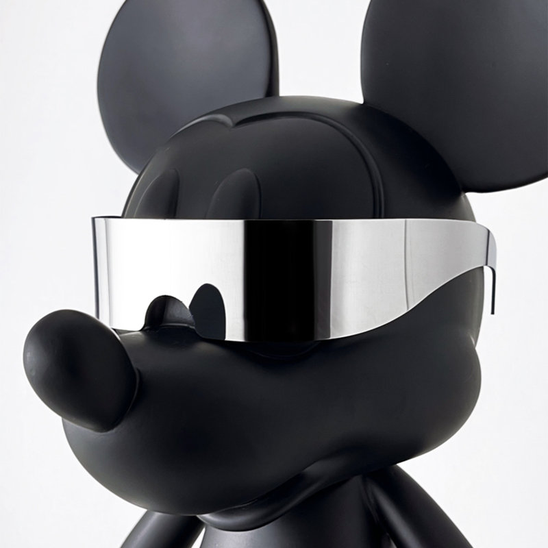 Ornement Mickey moderne et minimaliste