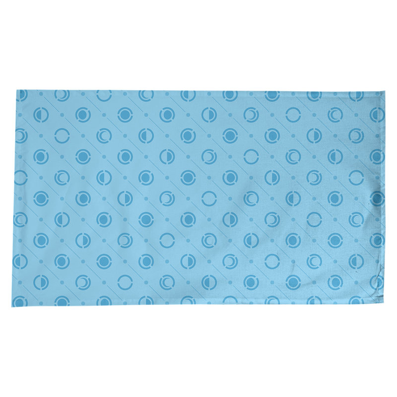 Nappe des phases de lune classiques, Bleu sarcelle, bleu foncé