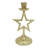 Margretha Metal Star Taper Candle Holder 