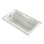 Hourglass® 32 60" x 32" Drop In Soaking Acrylic Bathtub-1861286786