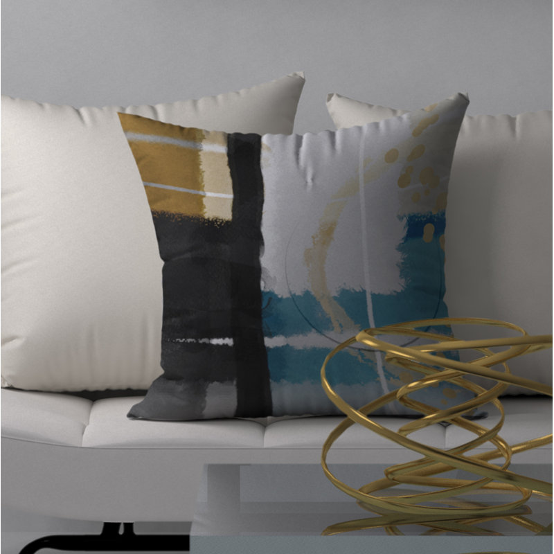 Housse de coussin décoratif carrée O.K. Alive, 24" X 24"