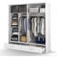 Emuel 2 Door Manufactured Wood Wardrobe-1121932187