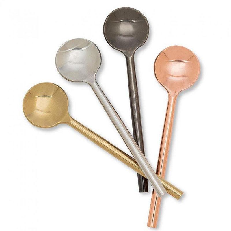 Tamma Coffee Spoon, Nickelplated