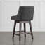Tabouret de comptoir pivotant 26 po Shurma-1208564616