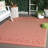 Courtyard Performance Southwestern Indoor/Outdoor Area Rug-1851107996