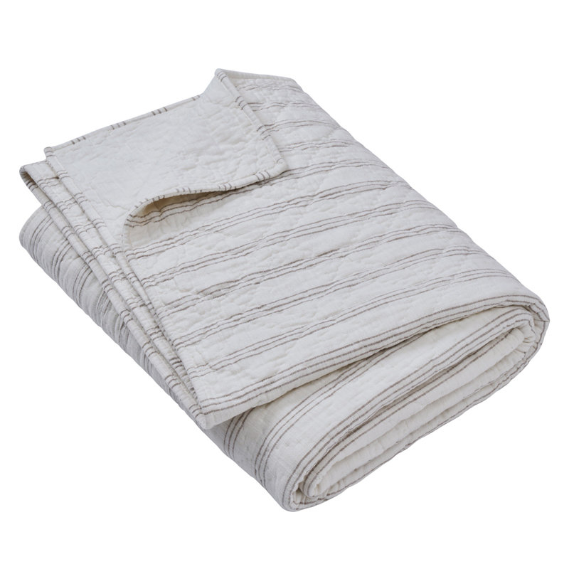 Ensemble de courtepointe en coton Nael