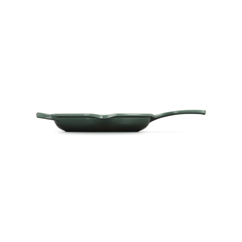 Le Creuset Signature Cast Iron Round Skillet, 9 In. - Blue Riviera, Flame