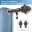 Tringle à rideaux simple 0,63 po Urbano-2035148971-2035148982