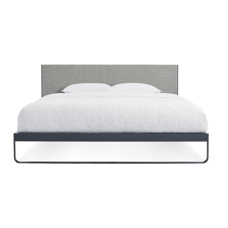 Me Time Upholstered Bed, Full, Tait Charcoal/Slate