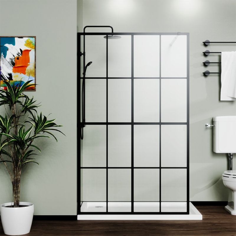 Écran de douche à porte 46 po x 72 po Goodyo