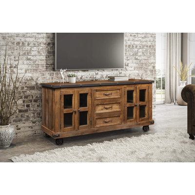 Bridgeman Unfinished TV Stand for TVs up to 75"