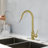 Kitchen Faucet With Pull Down Sprayer-119337312
