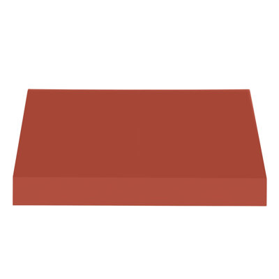 Awntech New Yorker Fixed Awning, 88.5" x 18" x 36", Terracotta