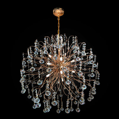 Lustre sphérique spoutnik à 15 lumières Brence
