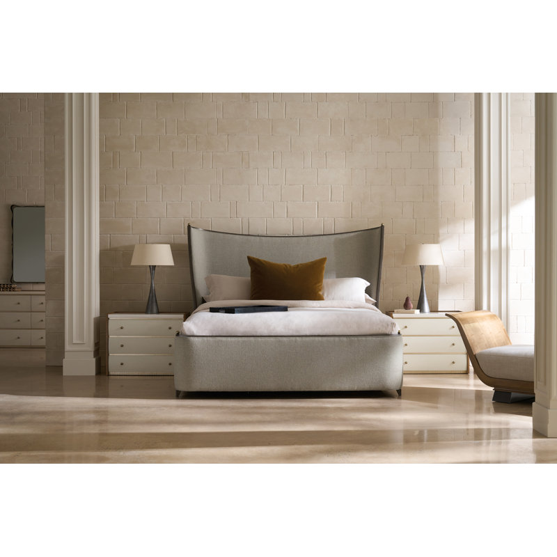 Provence Linen Spindle Bed, Queen
