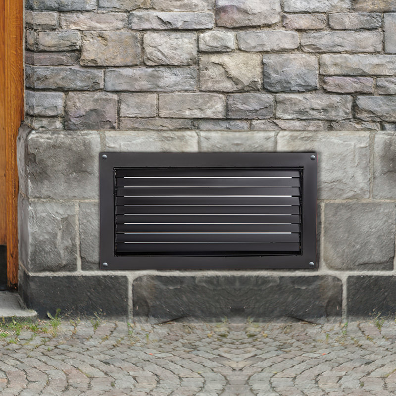 Couvercle de ventilation VEVOR, H 14 po x l 1 po x L 22 po