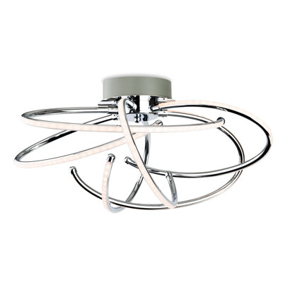 Caprice LED Semi Flush Mount